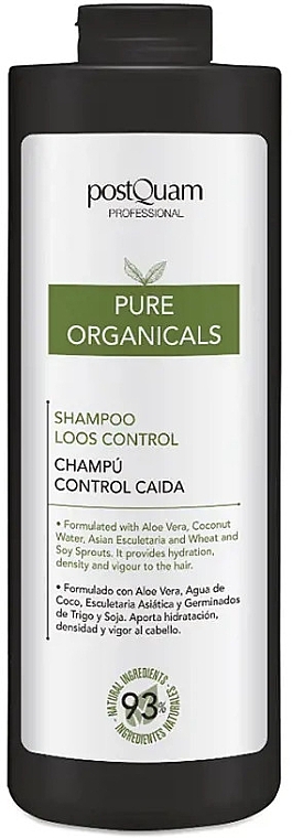 Шампунь проти випадіння волосся - Postquam Pure Organicals Shampoo Loos Control — фото N2