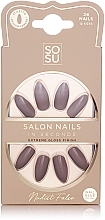 Набор накладных ногтей - Sosu by SJ Salon Nails In Seconds Nudist False — фото N1