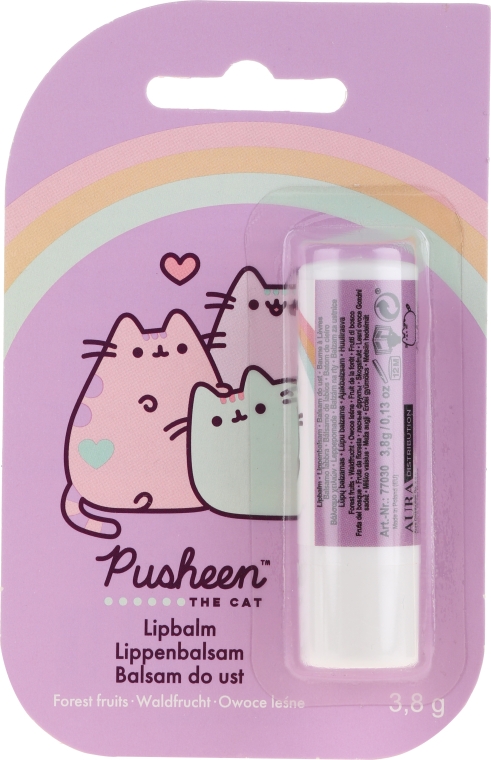 Бальзам для губ - The Beauty Care Company Pusheen Strawberry Lip Balm — фото N1