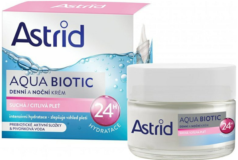 Увлажняющий крем для лица - Astrid Aqua Biotic — фото N1