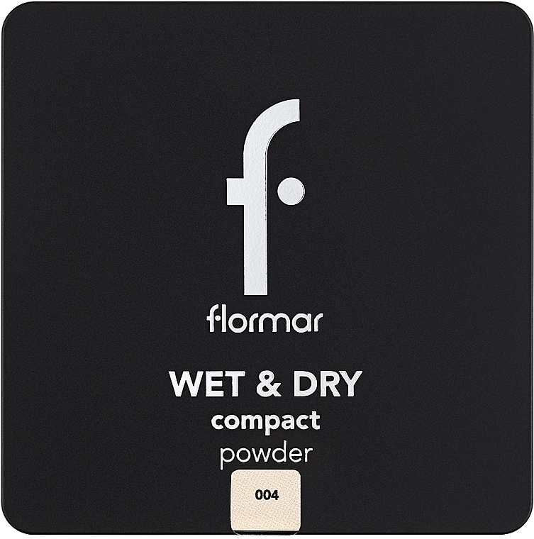 Компактна пудра для обличчя - Flormar Wet & Dry Compact Powder — фото N1