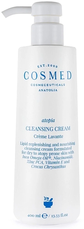 Очищувальний крем для атопічної шкіри - Cosmed Atopia Cleansing Cream — фото N1
