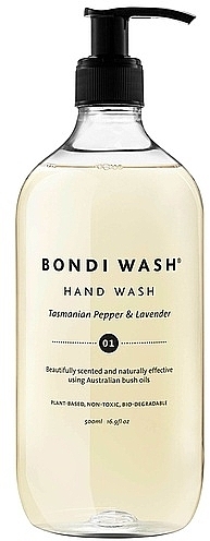 Засіб для миття рук "Тасманський перець і лаванда" - Bondi Wash Hand Wash Tasmanian Pepper & Lavender — фото N1