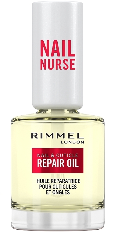 Восстанавливающее масло для ногтей и кутикулы - Rimmel Nail Nurse Nail & Cuticle Repair Oil — фото N1