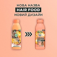 Шампунь "Ананас" для длинных, тусклых волос - Garnier Fructis Pineapple Hair Food Glowing Lengths Shampoo — фото N4