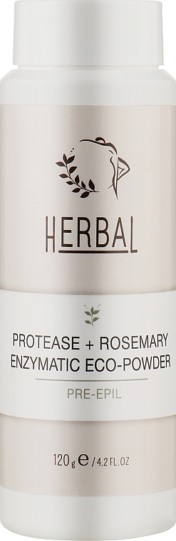 Ензимна пудра для тіла - Elenis Herbal Pre-Epil Proteaze+Rosmary Enzimatic Eco-Powder