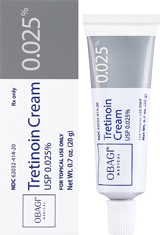 Крем третиноїн, 0,025% - Obagi Medical Tretinoin Cream 0.025% — фото N2