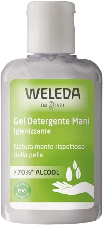 Натуральный дезинфицирующий очищающий гель для рук - Weleda  — фото N1
