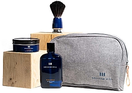 Духи, Парфюмерия, косметика Набор - Graham Hill Rasier Set (after/sh/tonic/100ml + soap/bar/85g + sh/brush + bag/1pcs)