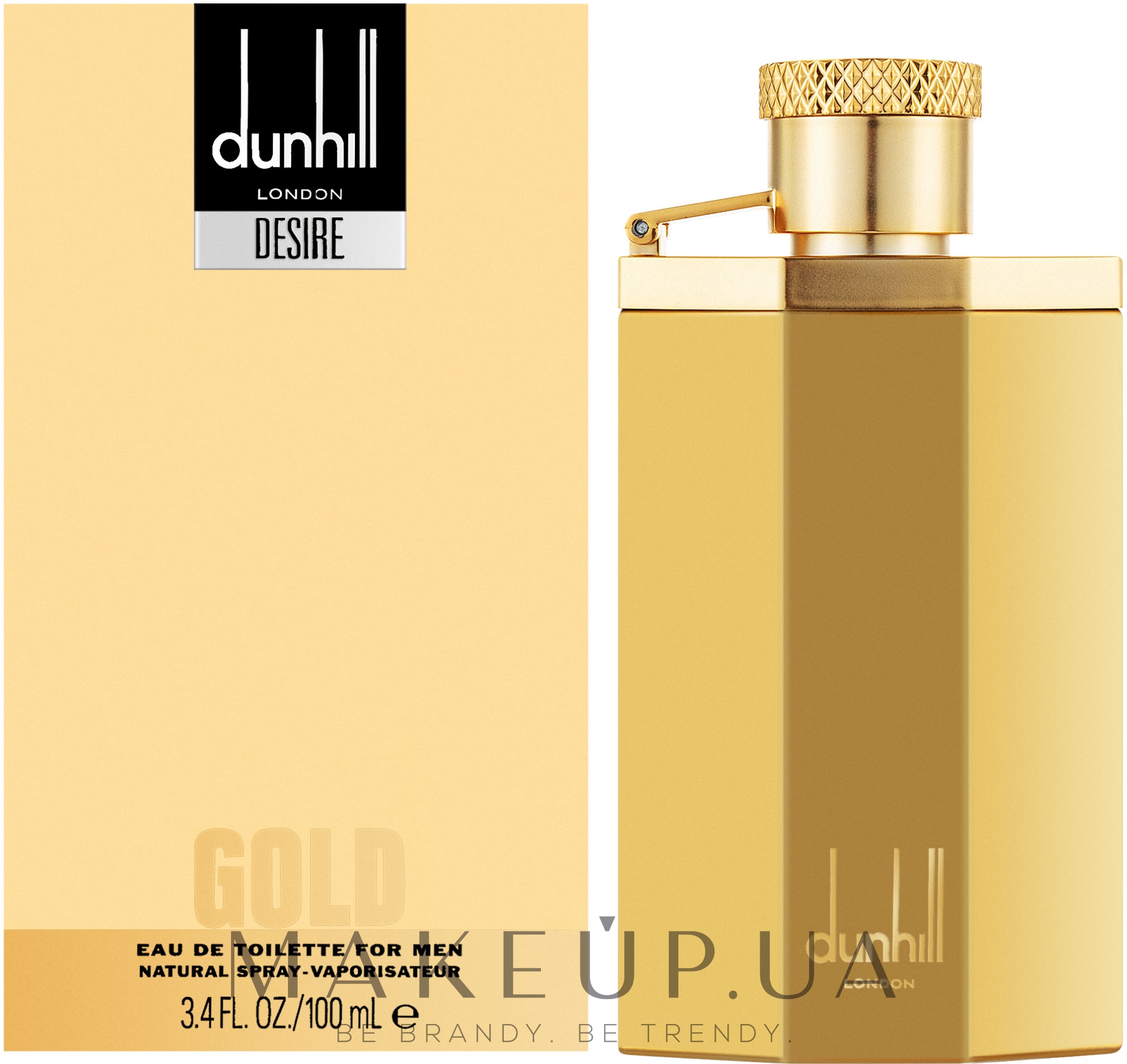 Alfred Dunhill Desire Gold - Туалетная вода — фото 100ml