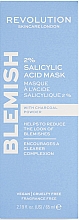 Маска для лица с салициловой кислотой - Revolution Skincare 2% Salicylic Acid Face Mask — фото N2