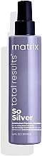 Духи, Парфюмерия, косметика Спрей для волос - Matrix Total Results So Silver All-In-One Toning Spray for Blonde and Silver Hair