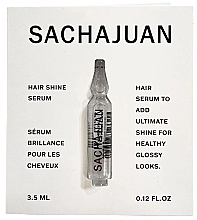 Парфумерія, косметика Сироватка для блиску волосся - SachaJuan Sachajuan Shine Serum (пробник)