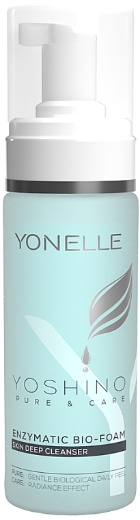 Біо-пінка з ензимом для глибокого очищення - Yonelle Yoshino Pure&Care Enzymatic Bio-Foam — фото N1