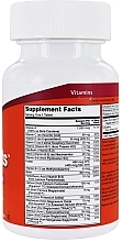 Ежедевный комплекс витаминов, в таблетках - Now Foods Daily Vits — фото N5