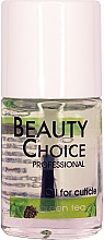 Духи, Парфюмерия, косметика Масло для кутикулы "Зеленый чай" - Beauty Choice Oil For Cuticle Vip Series Green Tea