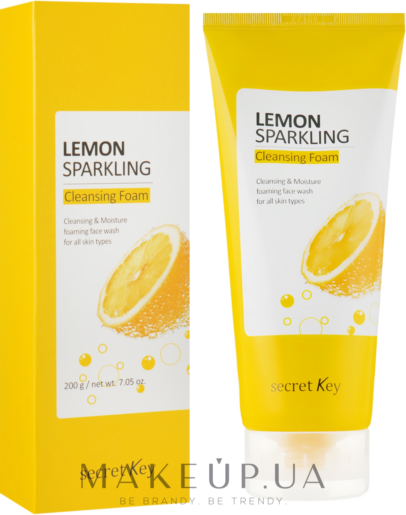 Пенка для умывания с экстрактом лимона - Secret Key Lemon Sparkling Cleansing Foam — фото 200g