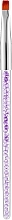 Парфумерія, косметика Пензель для геля, 8мм, фіолетовий - Vizavi Professional