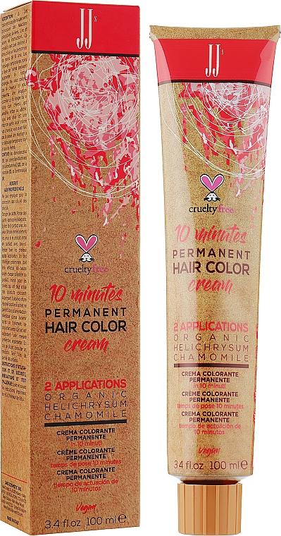 Перманентная крем-краска для волос - Jj'S 10 Minute Permanent Hair Color  — фото N1