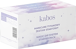 Набір, 11 продуктів - Kabos Magic Dip System Nude Set — фото N1