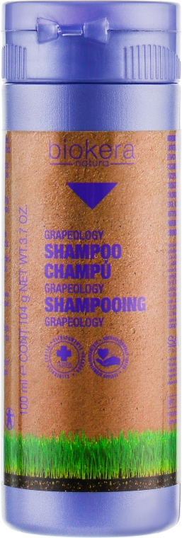 Шампунь з олією виноградних кісточок  - Salerm Biokera Grapeology Shampoo — фото N1