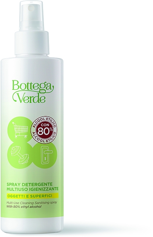 Спрей для дезінфекції невеликих поверхонь і предметів - Bottega Verde Multi -Use Cleaning Sanitizing Spray — фото N1