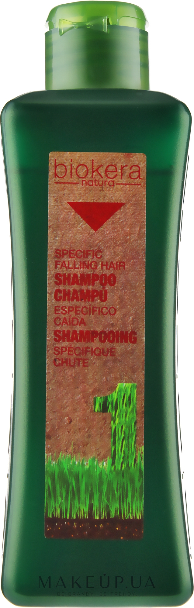 Шампунь против выпадения волос - Salerm Biokera for Treated Hair Shampoo — фото 300ml
