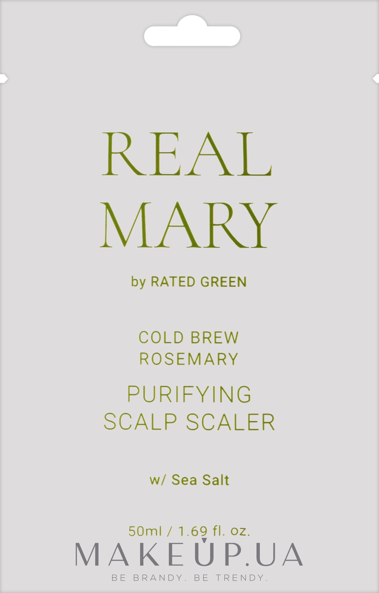 Очищающая маска для кожи головы - Rated Green Real Mary Cold Brewed Rosemary Purifyng Scalp Scaler — фото 50g
