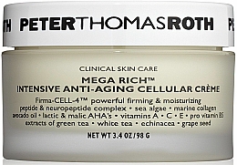 Духи, Парфюмерия, косметика Антивозрастной крем для лица - Peter Thomas Roth Mega-Rich Intensive Anti-Aging Cellular Cream