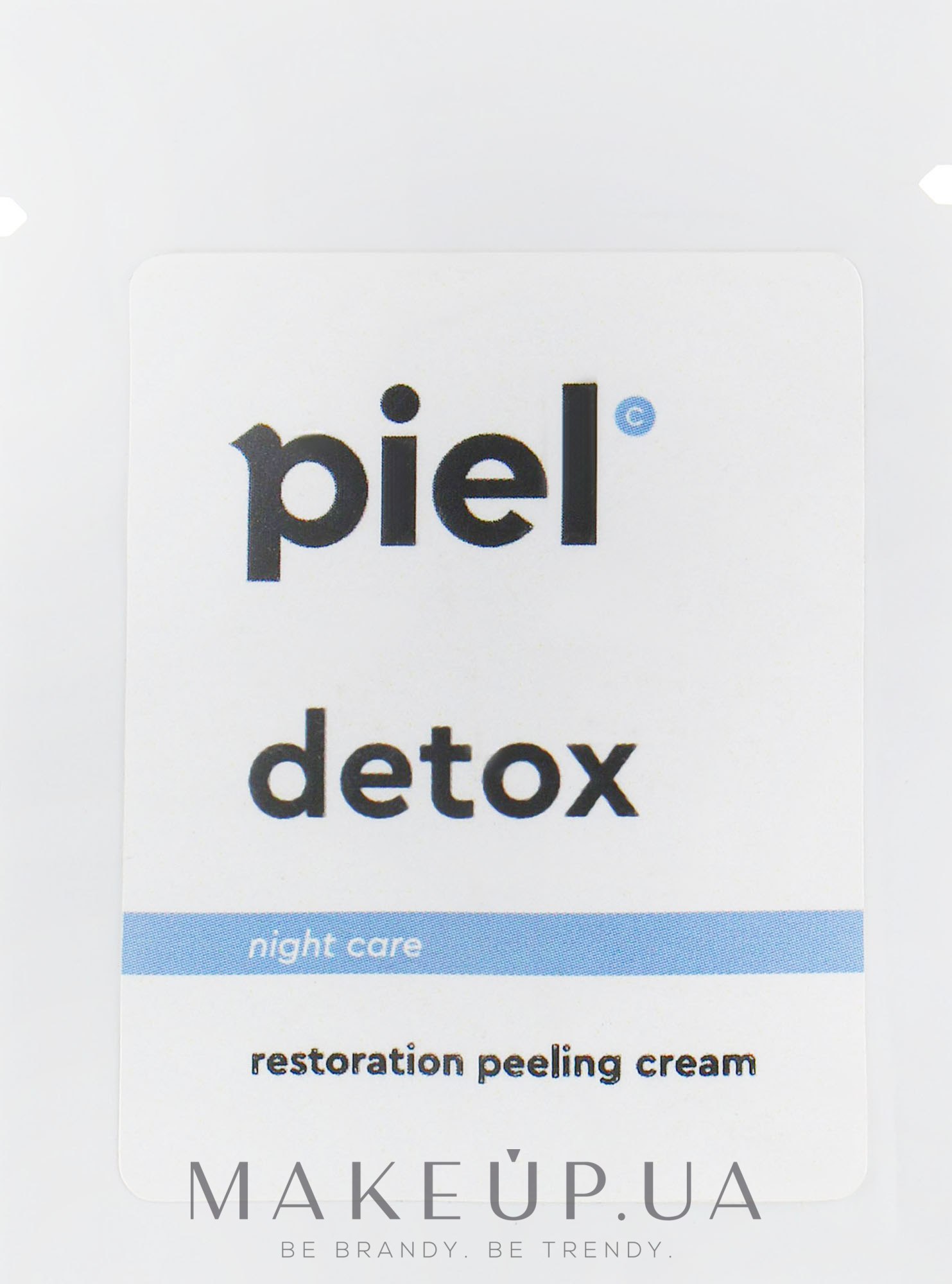 Нічний регенерувальний крем з пілінг-ефектом - Piel cosmetics Specialiste Silver Cream Detox (пробник) — фото 3ml