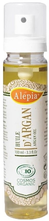 Органічна арганова олія в спреї - Alepia Huile d'Argan Bio — фото N1