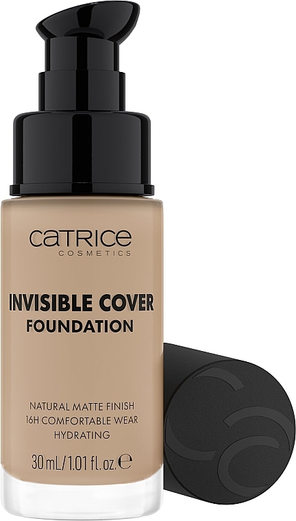 Тональна основа - Catrice Invisible Cover Foundation — фото N3