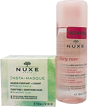 Духи, Парфюмерия, косметика Набор - Nuxe (f/mask/50ml + mic/water/100ml)