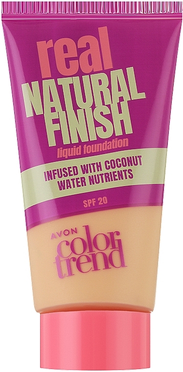 Тональный крем для лица "Естественный тон" - Avon Color Trend Real Natural Finish — фото N1