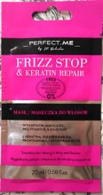 Духи, Парфюмерия, косметика Восстанавливающая маска для волос - Perfect.Me Frizz Stop and Keratin Repair (миниатюра)