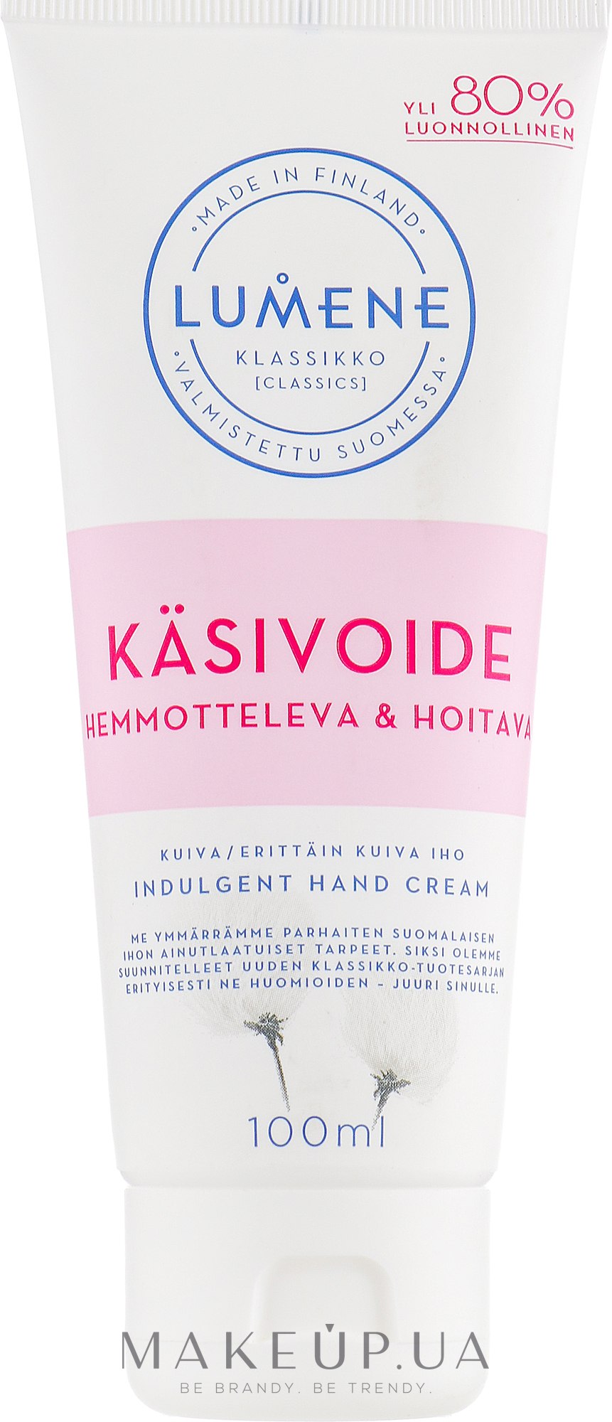 Ухаживающий крем для рук - Lumene Klassikko Indulgent Hand Cream — фото 100ml
