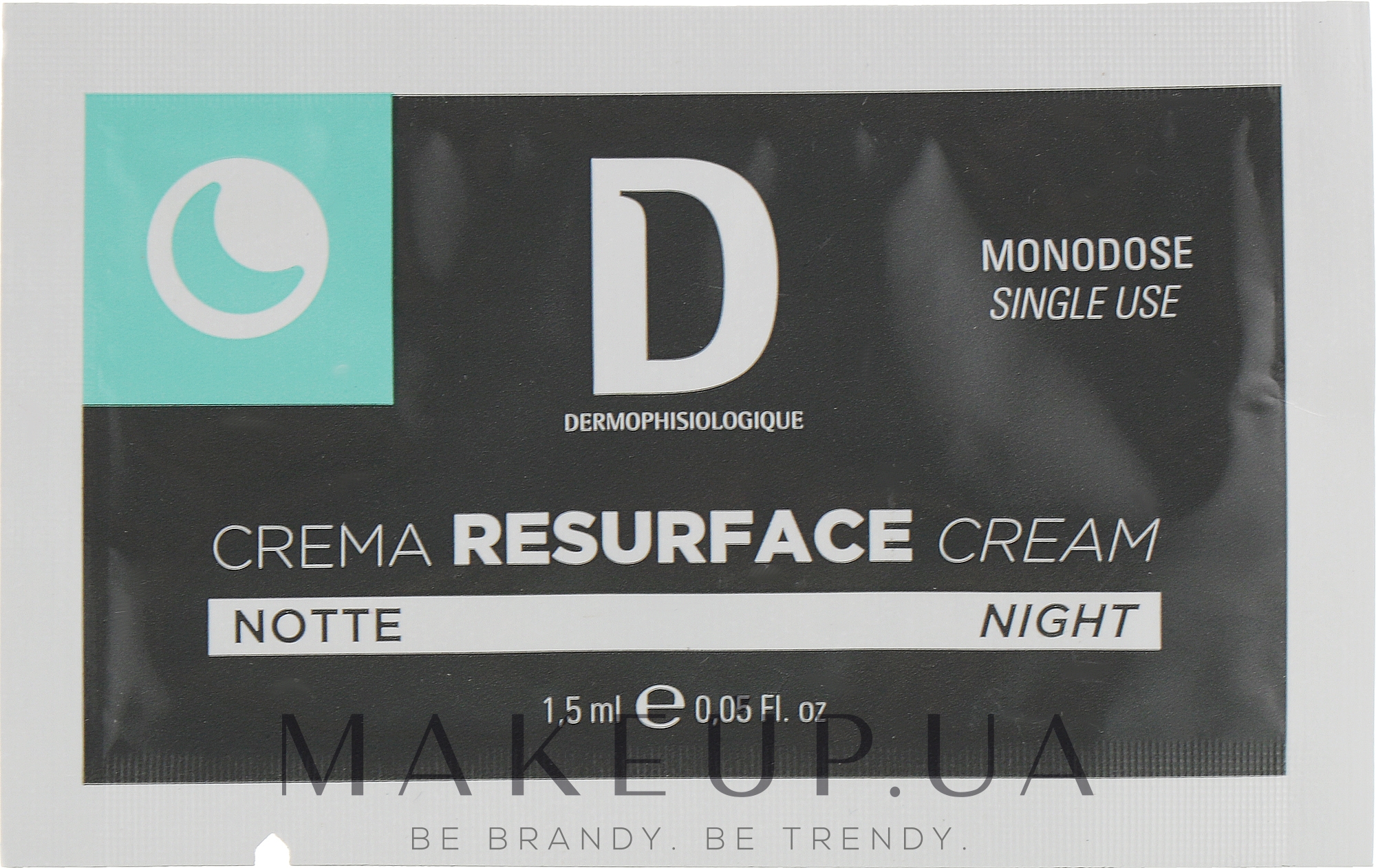 Ночной крем с кислотами - Dermophisiologique Peel Resurface (пробник) — фото 1.5ml