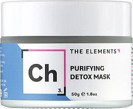 Глиняна очищувальна детокс-маска із саліциловою кислотою - The Elements Purifying Detox Mask — фото N1