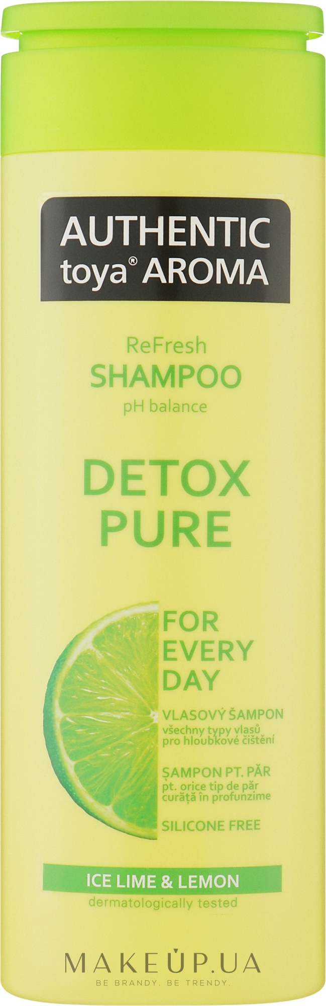 Шампунь для волосся "Детокс" - Authentic Toya Aroma Shampoo Detox Pure — фото 400ml