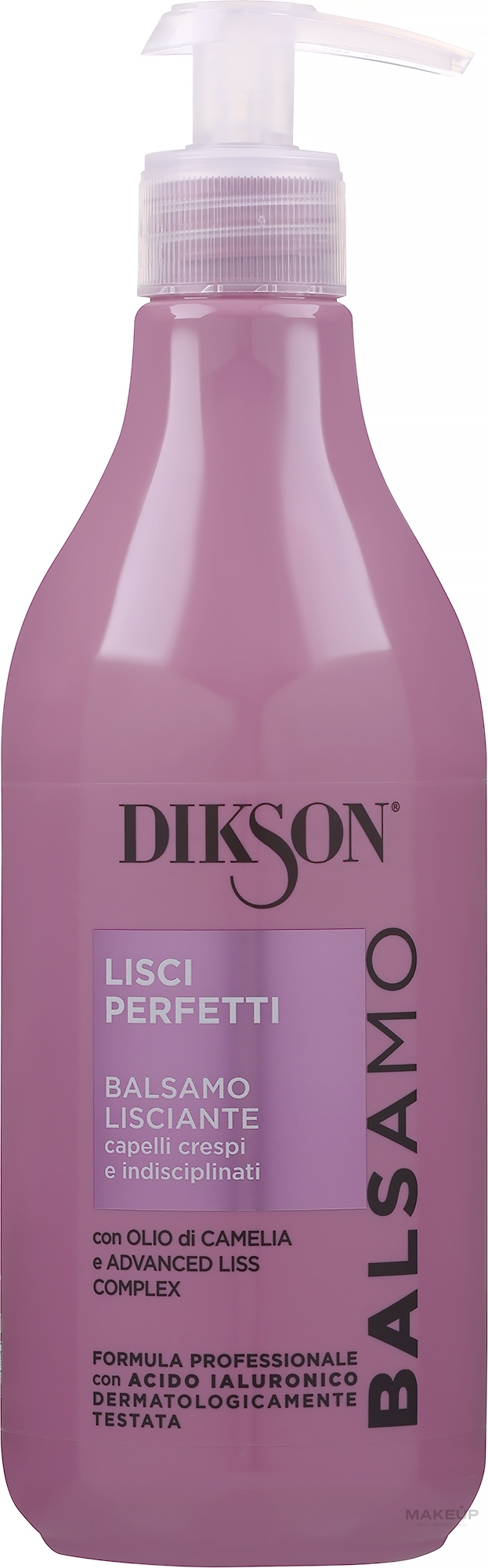 Бальзам для гладкості волосся - Dikson Lisci Perfetti Balm — фото 500ml