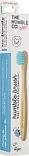 Парфумерія, косметика Зубна щітка бамбукова для немовлят і маленьких дітей, ультрам'яка, блакитна - The Humble Co. Baby Ultra Soft Toothbrush