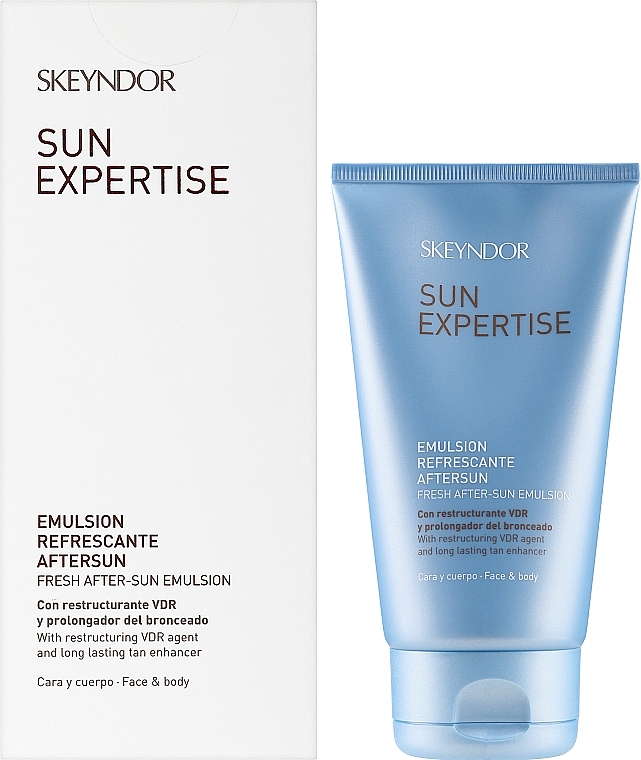 Освежающая эмульсия после загара для лица и тела - Skeyndor Sun Expertise Fresh After Sun Emulsion — фото N2