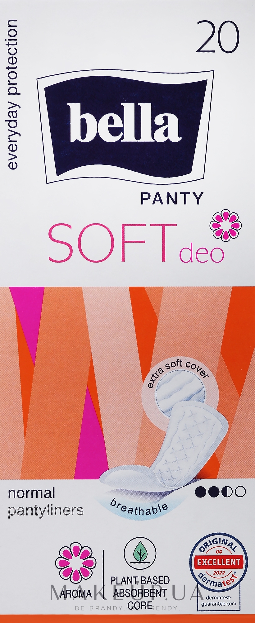 Прокладки Panty Soft Deo Fresh, 20 шт - Bella — фото 20шт