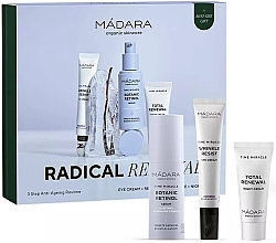 Парфумерія, косметика Набір - Madara Cosmetics Radical Renewal Smoothing Skin Care Gift Set (srm/30ml + eye/cr/20ml + night/cr/20ml)