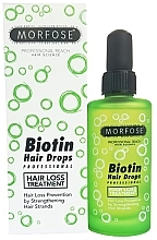 Духи, Парфюмерия, косметика Укрепляющие капли для волос - Morfose Biotin Hair Drops
