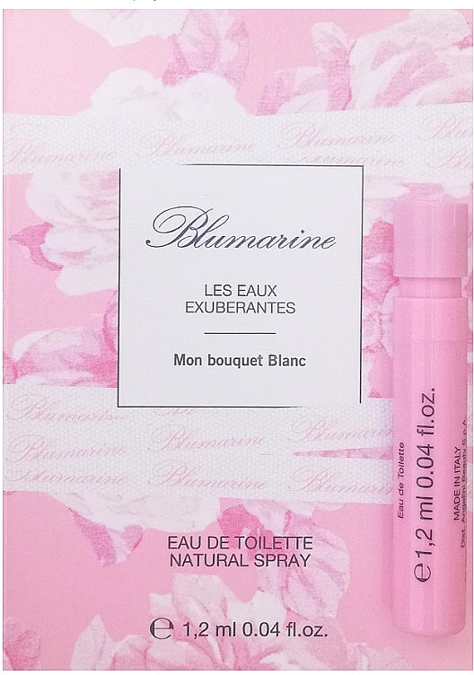 Blumarine Mon Bouquet Blanc - Туалетная вода (пробник)