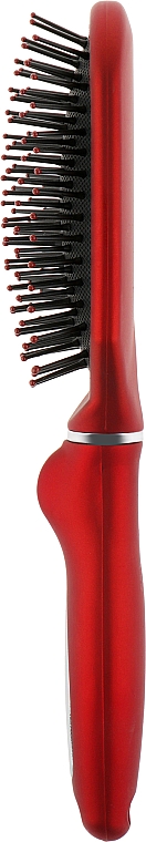 Масажна щітка для волосся, червона 23,5 см - Titania Salon Professional — фото N2