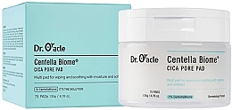 Диски для обличчя - Dr. Oracle Centella Biome Cica Pore Pad — фото N1