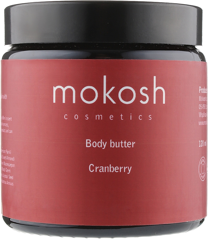 Масло для тела "Клюква" - Mokosh Cosmetics Body Butter Cranberry — фото N2