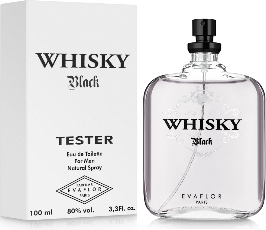 Evaflor Whisky Black - Туалетная вода (Тестер без крышечки) — фото N2
